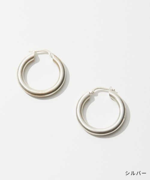 Jil Sander(ジル・サンダー)/ジルサンダー JIL SANDER J11VG0001 J12002 ピアス レディース アクセサリー フープピアス イヤリング シルバー925 silver9/img02