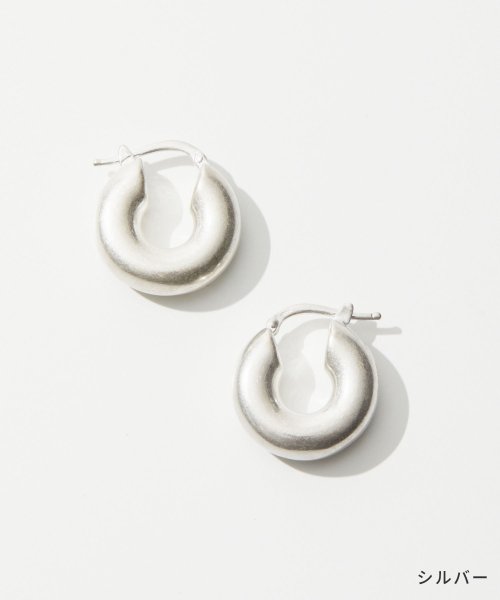 Jil Sander(ジル・サンダー)/ジルサンダー JIL SANDER J11VG0003 J12002 ピアス レディース アクセサリー フープピアス イヤリング シルバー925 silver9/img02