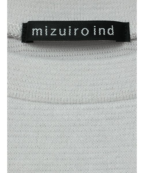 mizuiro ind(ミズイロインド)/mizuiro ind クルーネックロングスリーブT/img12