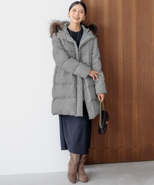 【滝沢眞規子さん着用】LIMONTA ダウン コート ダウン