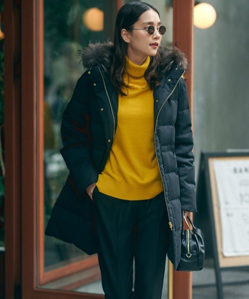 【滝沢眞規子さん着用】リュクス ダウンコート 