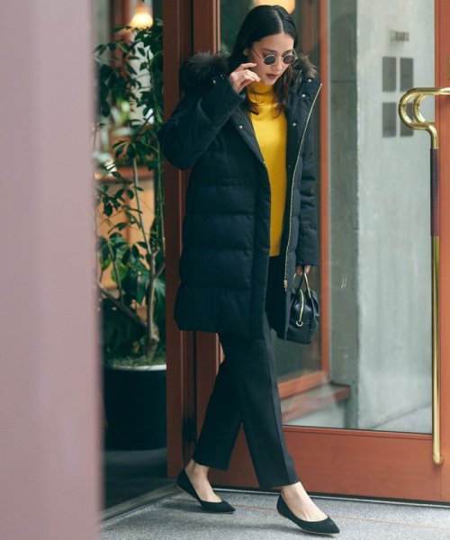 【滝沢眞規子さん着用】リュクス ダウンコート 