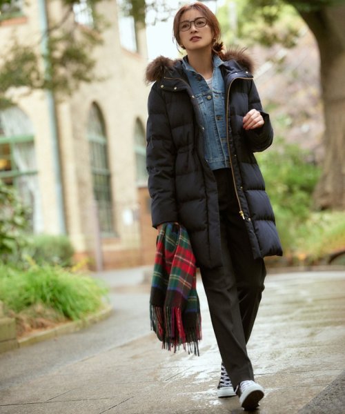 【滝沢眞規子さん着用】リュクス ダウンコート 