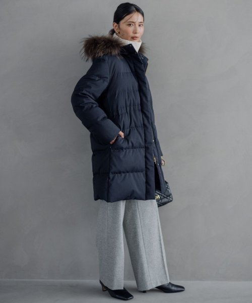 【滝沢眞規子さん着用】リュクス ダウンコート 