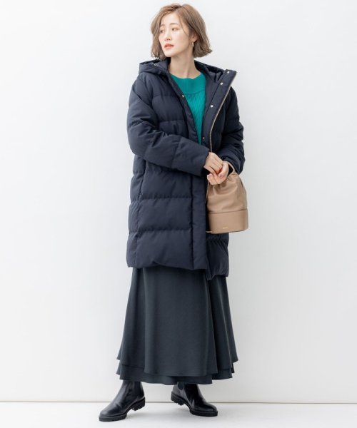 【滝沢眞規子さん着用】リュクス ダウンコート 