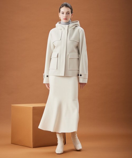 CHABANAIS / フード付きコート 