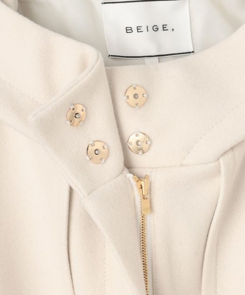 CHABANAIS / フード付きコート 