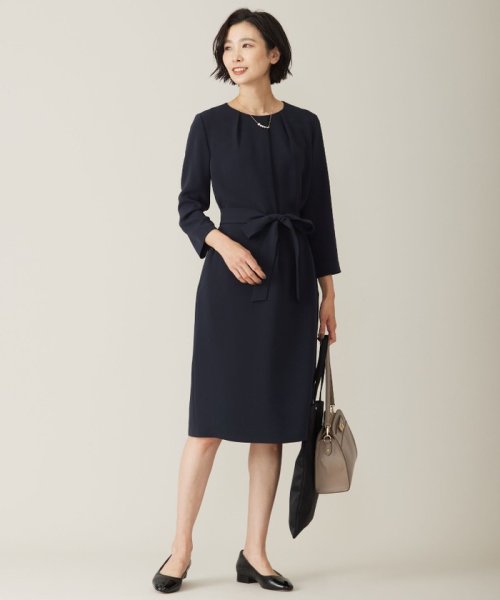 J.PRESS LADIES（LARGE SIZE）(J．プレス　レディス（大きいサイズ）)/【WEB限定カラーあり・洗える】セラテリーダブルクロス ワンピース/img06