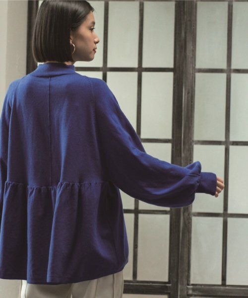 ハイネックギャザーペプラムニット【洗える】 人気・おすすめ｜使いやすい・旅行におすすめ 品質保証 全国発送 正規品・日本国内発送・安心保証付き