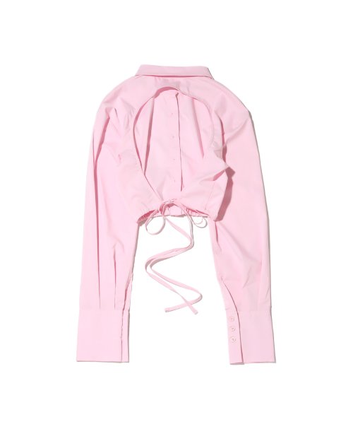 atmos pink(atmos pink)/アトモスピンク ビビ バックオープン ショートシャツ/img01