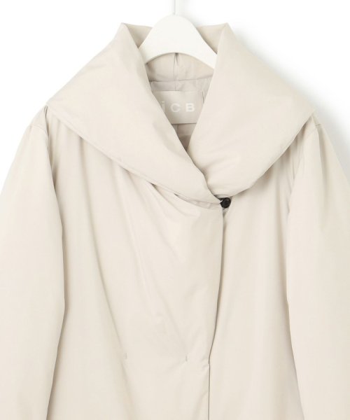 ADSダウン ショールカラーコート 