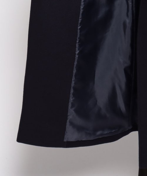 スプリットラグランロングコート 