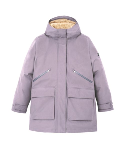 ゴアテックス インサレーションフーデッドロングジャケット 