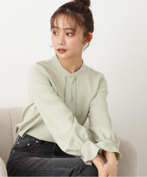 N Natural Beauty Basic(エヌナチュラルビューティベーシック)/フリルカフストロミ長袖ブラウス《WEB限定商品》/img40