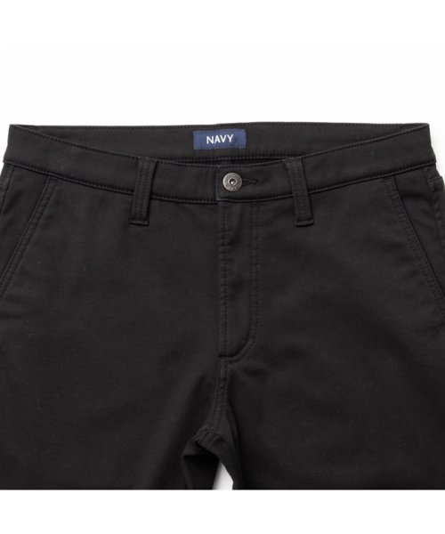 MAC HOUSE(men)(マックハウス（メンズ）)/NAVY ネイビー ボンディングレギュラーストレートパンツ MBM2302/img06