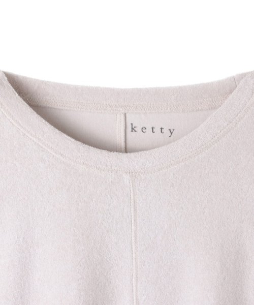 ketty(ケティ)/コットンカシミヤパイルリラックストップス ≪手洗い可能≫/img01