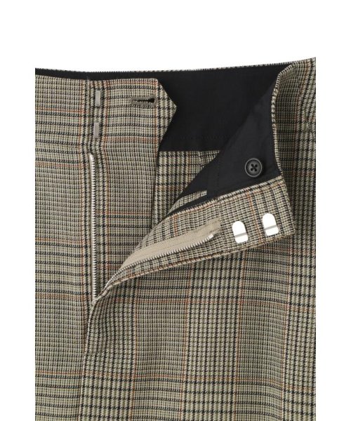 GLEN CHECK WOOL TWILL 