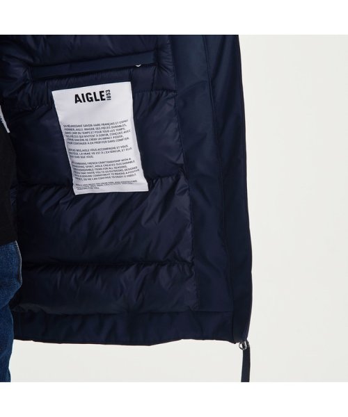 AIGLE(エーグル)/透湿防水 インサレーションフーデッドジャケット/img09