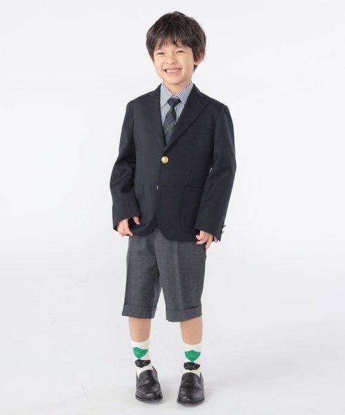 SHIPS KIDS(シップスキッズ)/SHIPS KIDS:100～130cm / ウール ノープリーツ ハーフ パンツ/img04