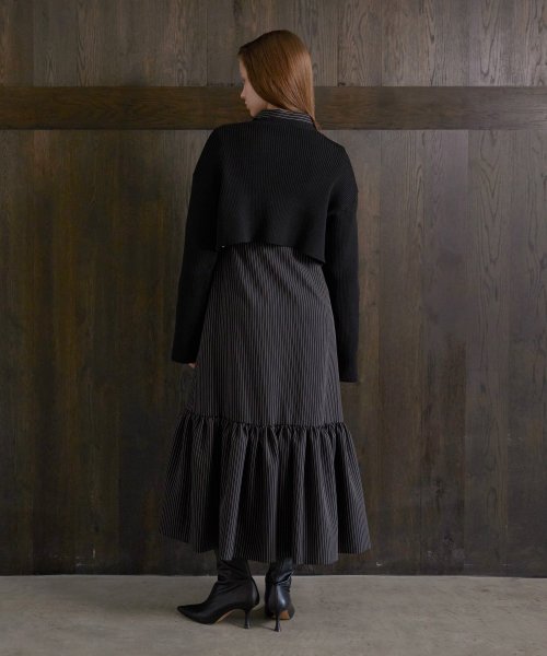 MIELI INVARIANT(ミエリ インヴァリアント)/Plump Cropped P/O Knit/img19