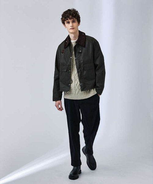 【BARBOUR / バブアー】ワックス スペイ ジャケット / BARBOUR 高い防水性はそのままに全天候向きで動きやすく モデル：H186 B86 W72 H89