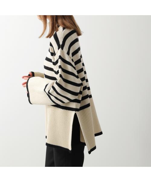 セール】Toteme セーター 212 562 758 ストライプ タートルネック