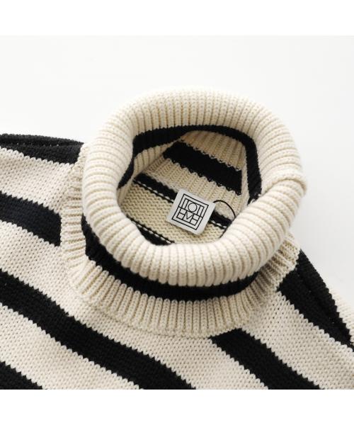 Toteme セーター 212 562 758 ストライプ タートルネック