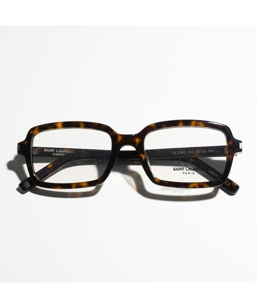 SAINT LAURENT メガネ SL 278/F アイウェア スクエア 商品説明・スクエア型フレーム・テンプルにロゴ入り・やや太めのフレーム※入荷時よりブランドケースの種類が2種類ございます。ご指定は出来かねます事、予めご了承 BC1289260532(9953円)