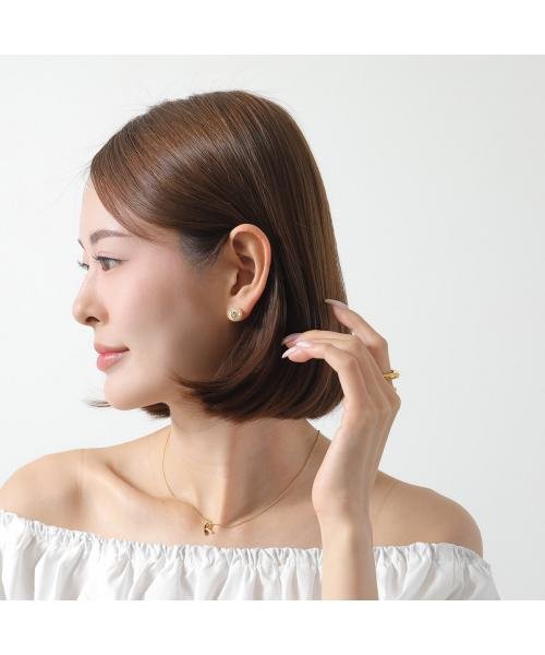 VALENTINO ピアス J0E35 UXM Vロゴ パール - ラスト1点 アウトレット価格