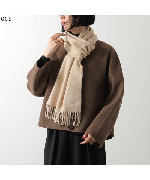 MAX MARA マフラー WKCLARA ロゴ刺繍 キャメル 安く 買う 方法