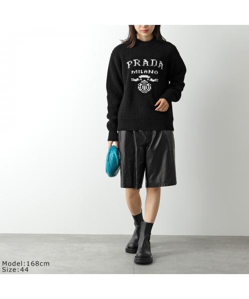 PRADA(プラダ)/PRADA ショーツ UPP224 1WDV レザー ハーフパンツ/img05