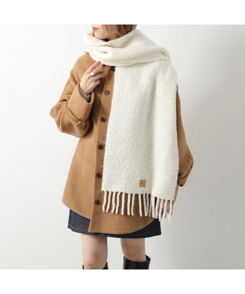 eaphi LOGO MOHAIR MUFFLER マフラー ivory eaphi LOGO MOHAIR