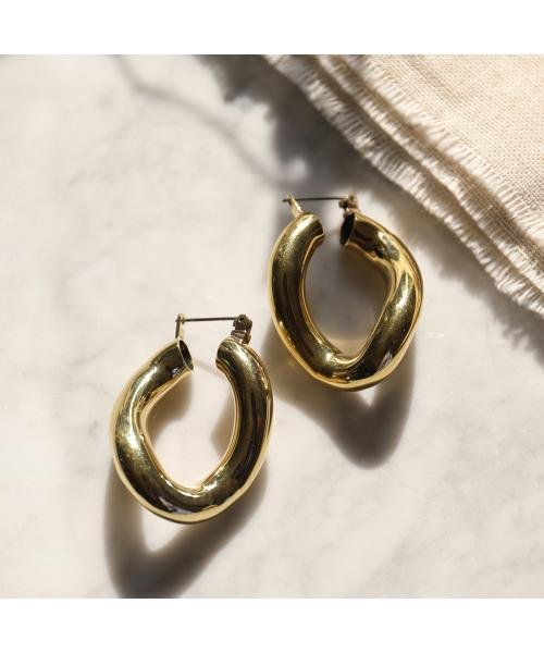 LAURA LOMBARDI(ローラロンバルディ)/LAURA LOMBARDI ピアス ANIMA EARRINGS イヤリング フープ/img01