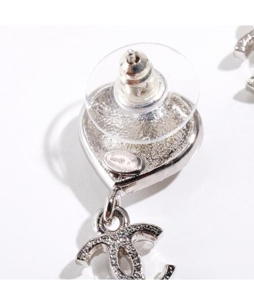 CHANEL ピアス ABB634 B14143 ハート パール ラインストーン CHANEL ピアス ABB634 B14143 ハート