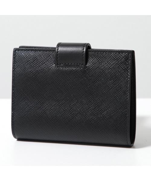 PRADA 二つ折り財布 1MV204 2DYG サフィアーノレザー