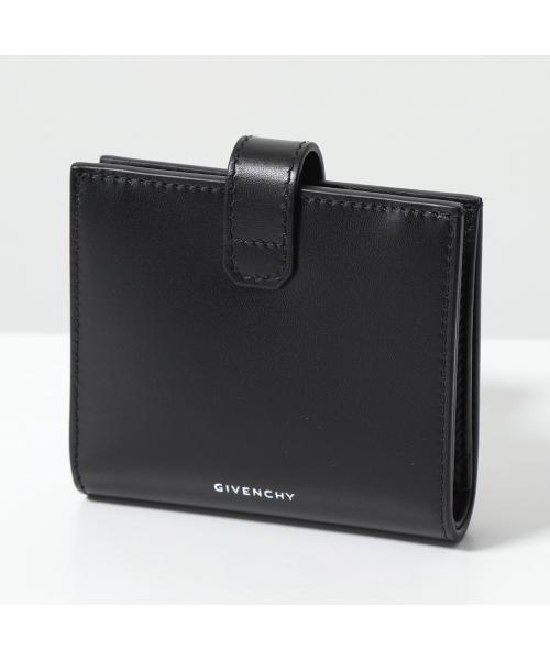 セール】GIVENCHY 二つ折り財布 4G SMALL BB60GYB15S レザー(505772019