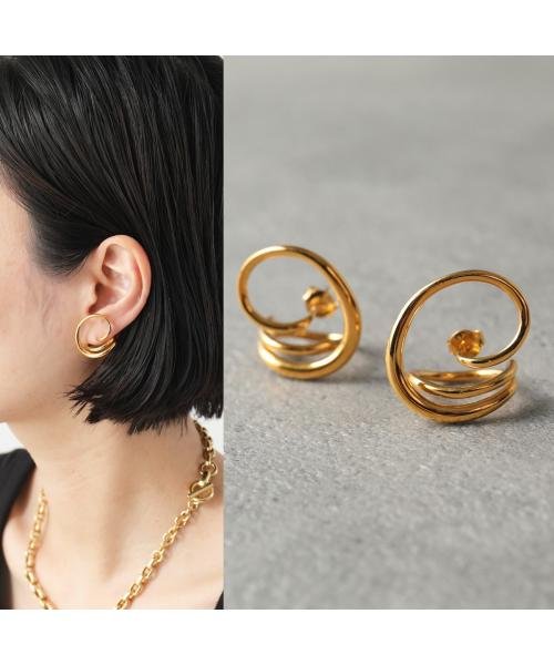 CHARLOTTE CHESNAIS(シャルロットシェネ)/Charlotte Chesnais ピアス Round Trip Earrings 17BO049VER/img01