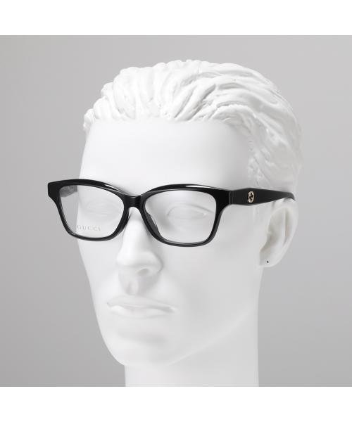 GUCCI メガネ GG0801OA ウェリントン型 アイウェア GUCCI メガネ GG0801OA ウェリントン型 アジアンフィット