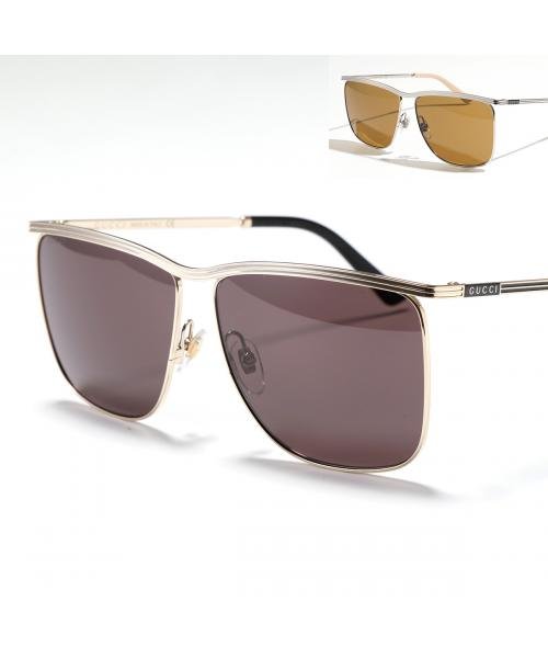 GUCCI サングラス GG0821S スクエア型 ロゴ GUCCI サングラス GG0821S スクエア型