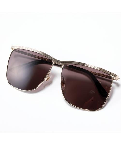 GUCCI サングラス GG0821S スクエア型 ロゴ GUCCI サングラス GG0821S スクエア型