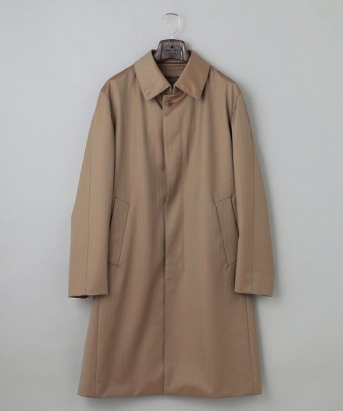 【御幸毛織】ウエストミンスター ロングステンカラーコート 御幸毛織 ウエストミンスター 防水性