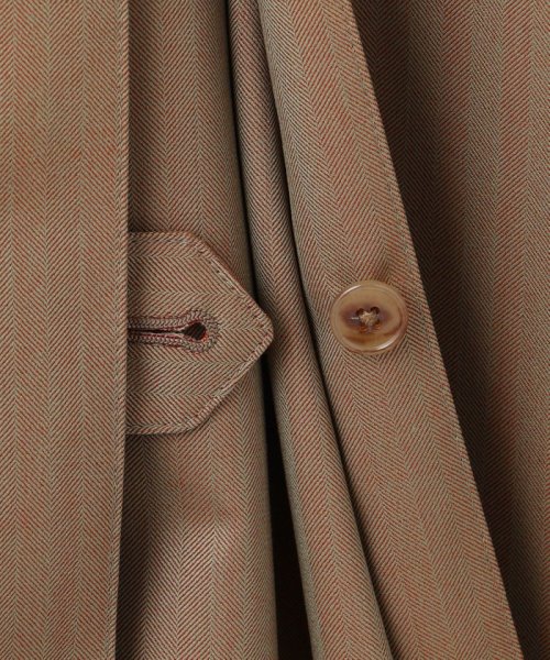 【御幸毛織】ウエストミンスター ロングステンカラーコート 御幸毛織 ウエストミンスター 防水性