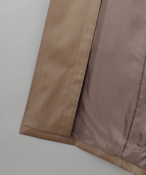 【御幸毛織】ウエストミンスター ロングステンカラーコート 御幸毛織 ウエストミンスター 防水性