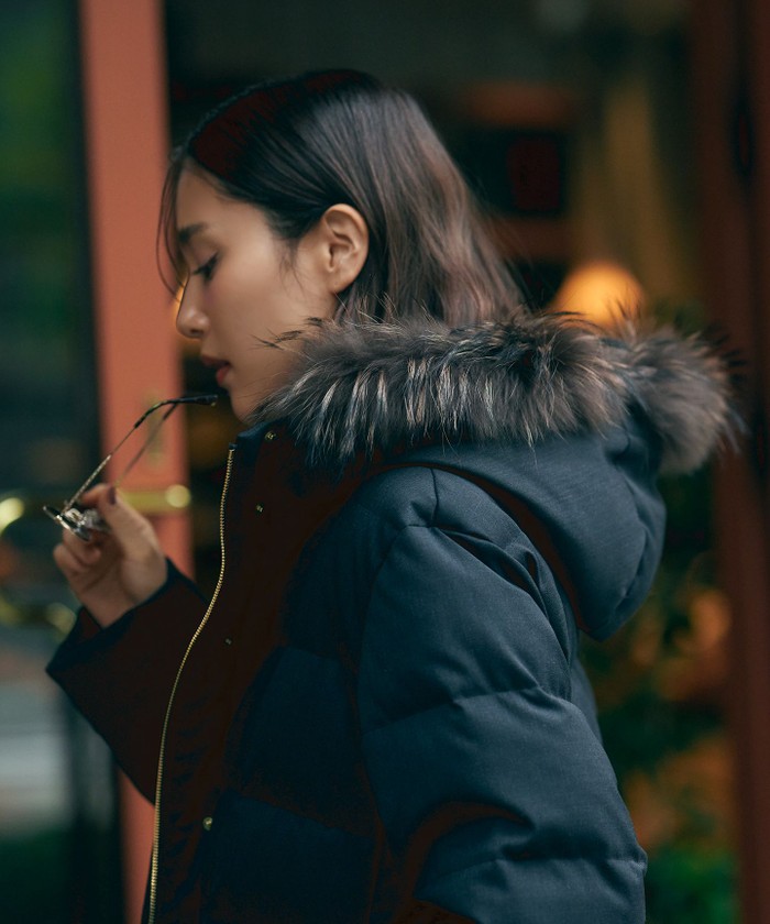 滝沢眞規子さん着用】リュクス ダウンコート(505772665)｜阪急百貨店