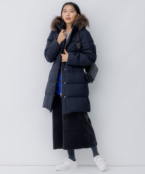 【滝沢眞規子さん着用】リュクス ダウンコート 