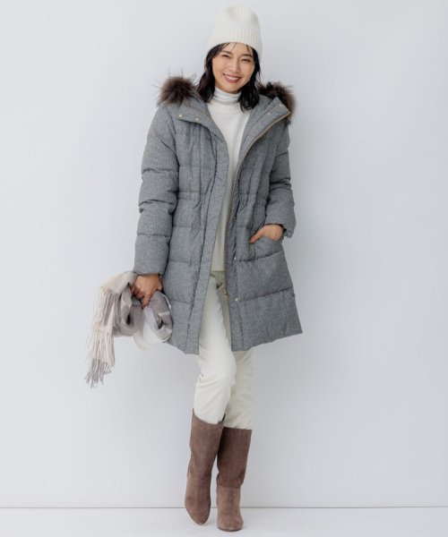 【滝沢眞規子さん着用】LIMONTA ダウン コート ダウン