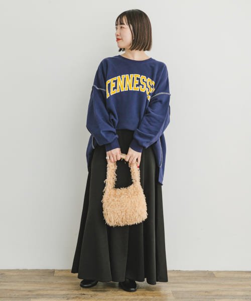 ITEMS URBANRESEARCH(アイテムズ アーバンリサーチ（レディース）)/裏起毛イージースカート/img08