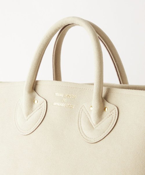 【別注】＜YOUNG&OLSEN The DRYGOODS STORE＞トートバッグ The DRYGOODS STORE label ヤングアンドオルセン ドライグッズ ストア