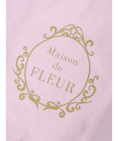 Maison de FLEUR(メゾンドフルール)/ブランドロゴエコバッグ/img03