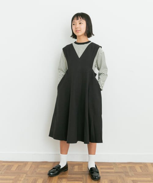 URBAN RESEARCH DOORS（Kids）(アーバンリサーチドアーズ（キッズ）)/『WEB/一部店舗限定』『UR TECH SMOOTHLUXE』ジャンパースカート(KIDS)/img02